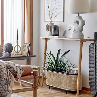 Bougeoirs et photophores  - Melli Photophore, Gris, Marbre  - BLOOMINGVILLE MULTIBRAND HOUSE