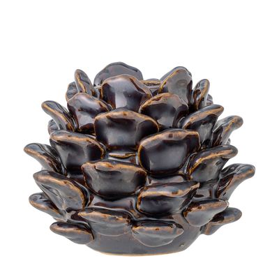 Bougeoirs et photophores - Pine Bougeoir, Marron, Grès - BLOOMINGVILLE MULTIBRAND HOUSE