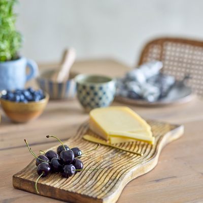 Ustensiles de cuisine - Brescia Planche à découper, Nature, Mango  - BLOOMINGVILLE MULTIBRAND HOUSE