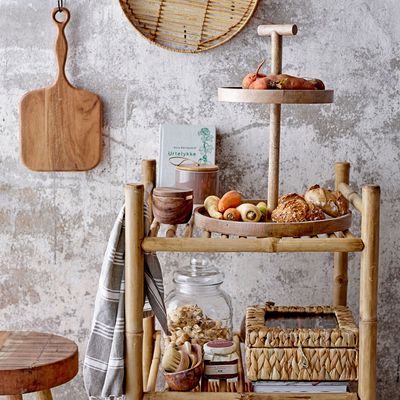 Trays - Bille Etagere, Nature, Mango  - BLOOMINGVILLE MULTIBRAND HOUSE