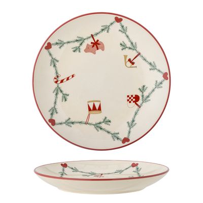 Assiettes au quotidien - Yule Assiette, Nature, Grès - BLOOMINGVILLE MULTIBRAND HOUSE
