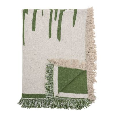 Plaids - Haxby Plaid, Verte, Coton recyclé - BLOOMINGVILLE MULTIBRAND HOUSE