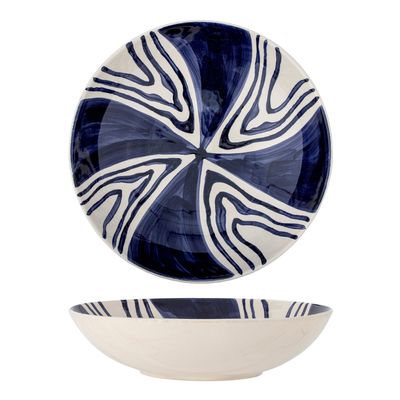 Bowls - Shama Bowl, Blue, Stoneware  - BLOOMINGVILLE