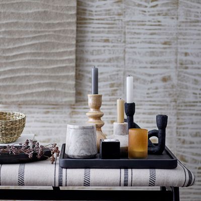 Food storage - Felica Jar w/Lid, Nature, Marble  - BLOOMINGVILLE MULTIBRAND HOUSE