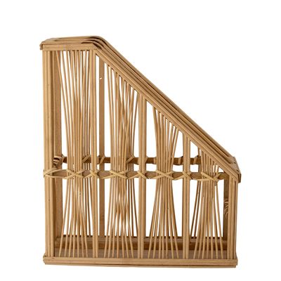 Boîtes de rangement  - Tobi Porte-revues, Nature, Bambou  - BLOOMINGVILLE MULTIBRAND HOUSE