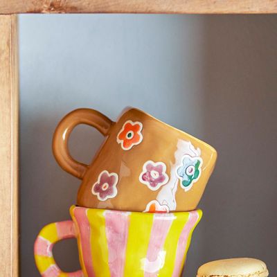 Tasses et mugs - Addy Tasse, Marron, Grès  - BLOOMINGVILLE MINI