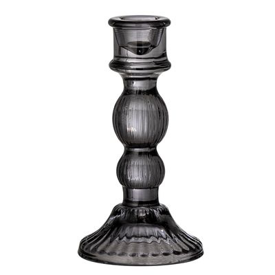 Bougeoirs et photophores  - Litus Bougeoir, Noir, Verre  - CREATIVE COLLECTION