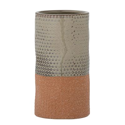 Vases - Denna Vase, Verte, Grès - CREATIVE COLLECTION