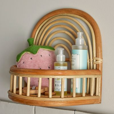 Shelves - Preet Shelf, Nature, Rattan  - BLOOMINGVILLE MINI