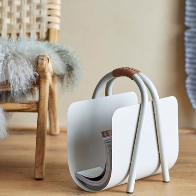 Boîtes de rangement  - Eton Porte-revues, Nature, Métal  - BLOOMINGVILLE MULTIBRAND HOUSE