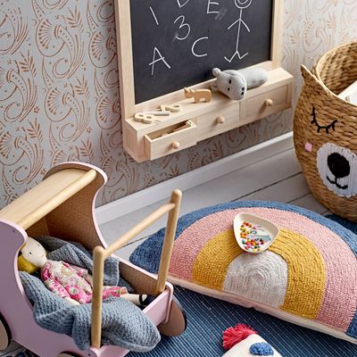 Autres décorations murales - Higma Tableau noir, Noir, Paulownia  - BLOOMINGVILLE MINI