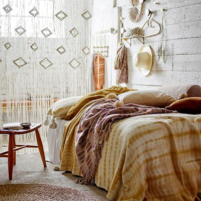 Coussins - Decia Coussin, Jaune, Coton recyclé  - BLOOMINGVILLE MULTIBRAND HOUSE