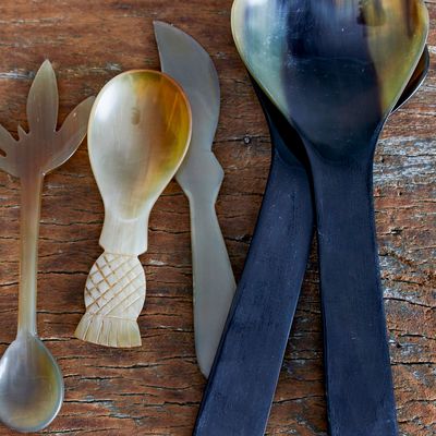 Couverts & ustensiles de cuisine - Ayanna Cuillère, Nature, Corne  - CREATIVE COLLECTION