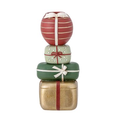 Candlesticks and candle holders - Wish Candle Holder, Red, Polyresin  - BLOOMINGVILLE MULTIBRAND HOUSE