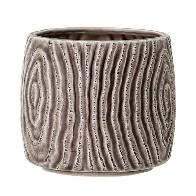 Pots de fleurs - Hena Pot de fleurs, Gris, Grès - BLOOMINGVILLE MULTIBRAND HOUSE