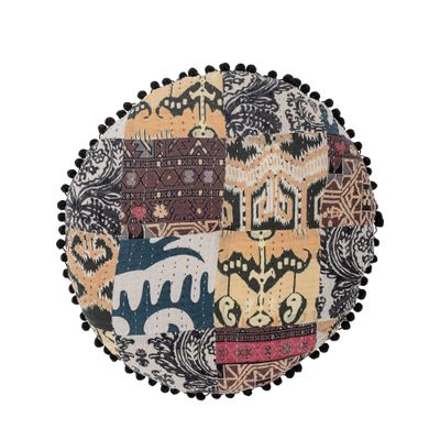 Cushions - Maku Cushion, Brown, Cotton - CREATIVE COLLECTION