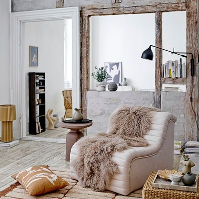 Other wall decoration - Parma Illustration w/ Frame, Nature, Oak  - BLOOMINGVILLE MULTIBRAND HOUSE