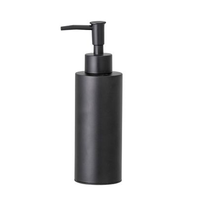 Washbasins - Loupi Soap Dispenser, Black, Stainless Steel  - BLOOMINGVILLE