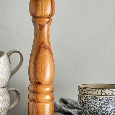 Couverts & ustensiles de cuisine - Katje Moulin à poivre, Nature, Acacia  - CREATIVE COLLECTION