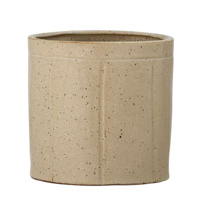 Flower pots - Eliaz Flowerpot, Nature, Stoneware  - BLOOMINGVILLE MULTIBRAND HOUSE