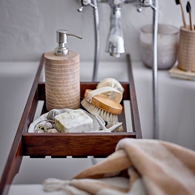 Lave-mains - Ciro Set de distributeur de savon, Nature, Grès Set of 2 - BLOOMINGVILLE MULTIBRAND HOUSE