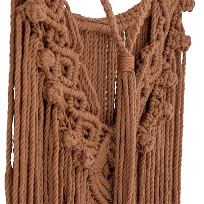 Autres décorations murales - Jullian Déco murale, Marron, Coton  - CREATIVE COLLECTION