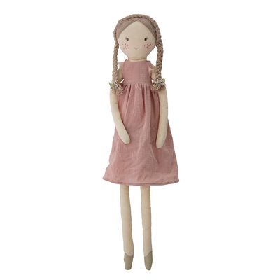Toys - Lilly Doll, Rose, Cotton  - BLOOMINGVILLE MINI