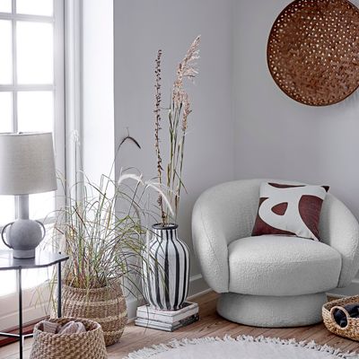 Table lamps - Kean Table lamp, Grey, Terracotta  - BLOOMINGVILLE MULTIBRAND HOUSE