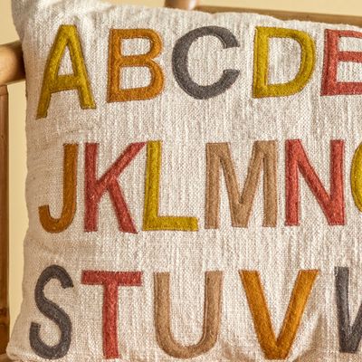 Coussins - Lexi Coussin, Nature, Coton  - BLOOMINGVILLE MINI