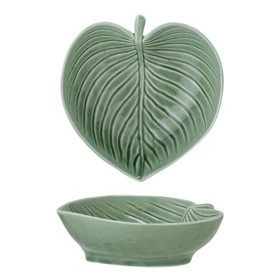 Bowls - Savanna Bowl, Green, Stoneware  - BLOOMINGVILLE
