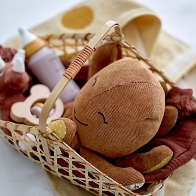 Jouets enfants - Kalle Jouet en peluche, Marron, Polyester  - BLOOMINGVILLE MINI