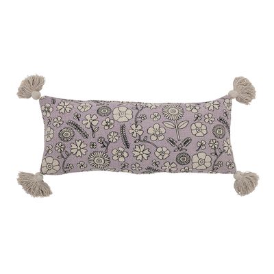 Cushions - Salli Coussin, Violet, Coton recyclé  - BLOOMINGVILLE MINI