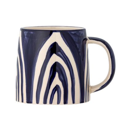 Mugs - Shama Mug, Blue, Stoneware  - BLOOMINGVILLE