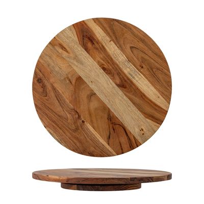 Trays - Elenor Turntable, Nature, Acacia  - CREATIVE COLLECTION