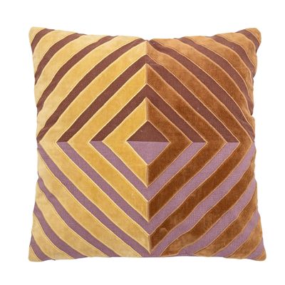 Cushions - Fetima Cushion, Yellow, Cotton - BLOOMINGVILLE MULTIBRAND HOUSE