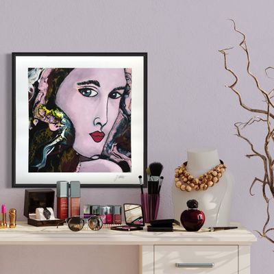 Homewear - Ania art print (50 x 50 cm) - JALUSTOWSKI.DESIGN