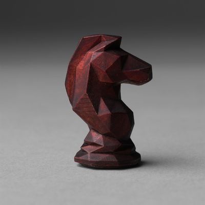 Gifts - Jeu d'échecs à facettes multiples en bronze coulé, 32 pièces - EAGLADOR