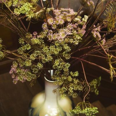 Floral decoration - Refined artificial Queen Ann Lace - SILK-KA