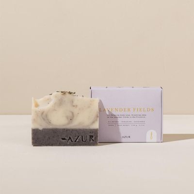 Soaps - Soap LAVENDER FIELDS | body bar | natural soap - AZUR NATURAL BODY CARE