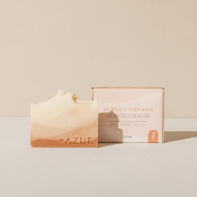 Gifts - Soap SUNSET DREAMS | body bar | natural soap - AZUR NATURAL BODY CARE