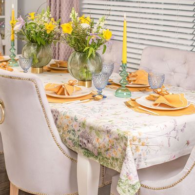 Linge de table textile - Nappe de table Hedgehog - 130 cm x 250 cm - ROSEBERRY HOME