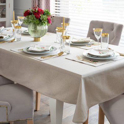 Table linen - Tablecloth Mirha - 140 cm x 250 cm - ROSEBERRY HOME