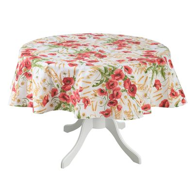 Nappes - Nappe de table Poppy ronde -  ⌀ 160 cm - ROSEBERRY HOME