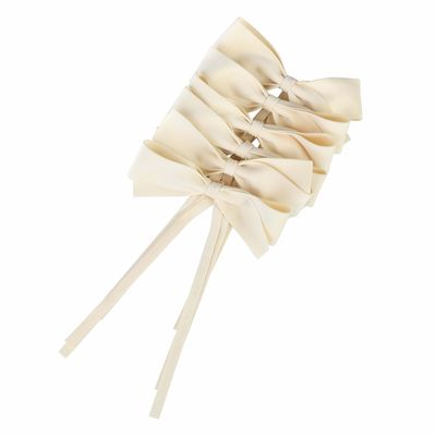 Serviettes - Arcs de velours Ivory Bows - 6 pièces - ROSEBERRY HOME