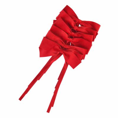 Linge de table textile - Arcs de velours Red Bows - 6 pièces - ROSEBERRY HOME