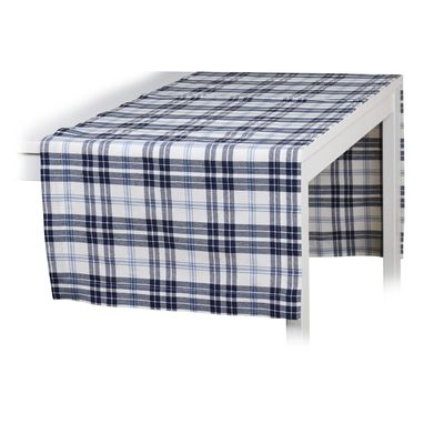 Linge de table textile - La tapis de table Blue Plaid - 40 cm x 140 cm - ROSEBERRY HOME