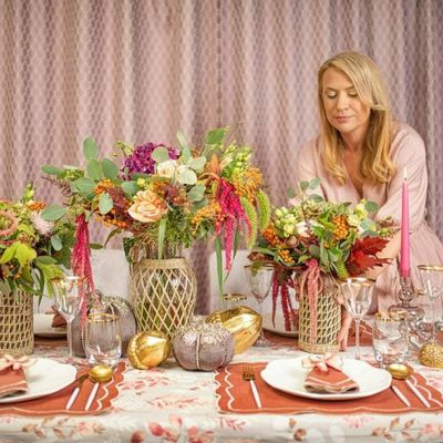 Table linen - Runner Wild Rose 50x150 - ROSEBERRY HOME