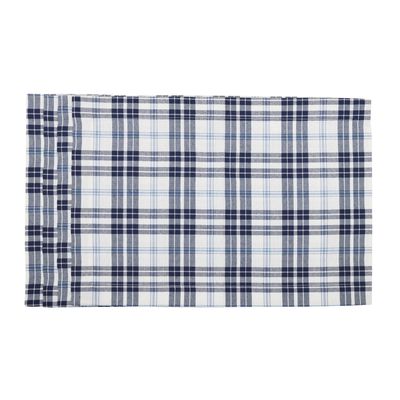 Linge de table textile -  Sets de table Blue Plaid - 4 pièces - ROSEBERRY HOME