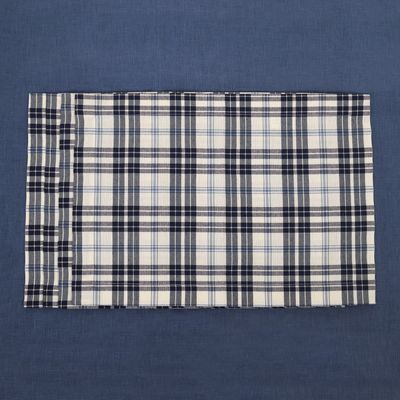 Linge de table textile -  Sets de table Blue Plaid - 6 pièces - ROSEBERRY HOME