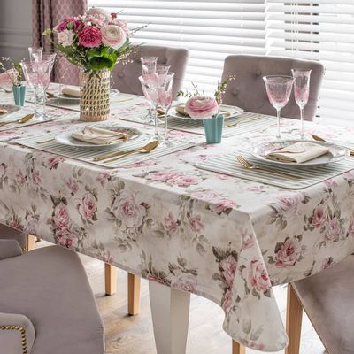 Table linen - Tablecloth Roselle - 140 cm x 200 cm - ROSEBERRY HOME